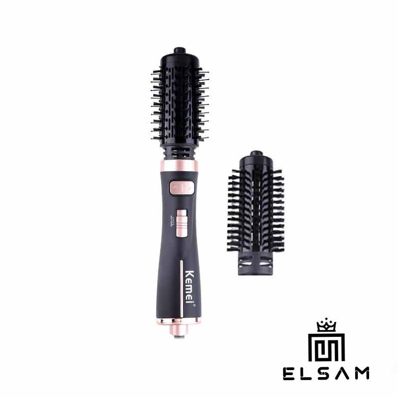 سشوار برس دار چرخشی kemei KM-8021
