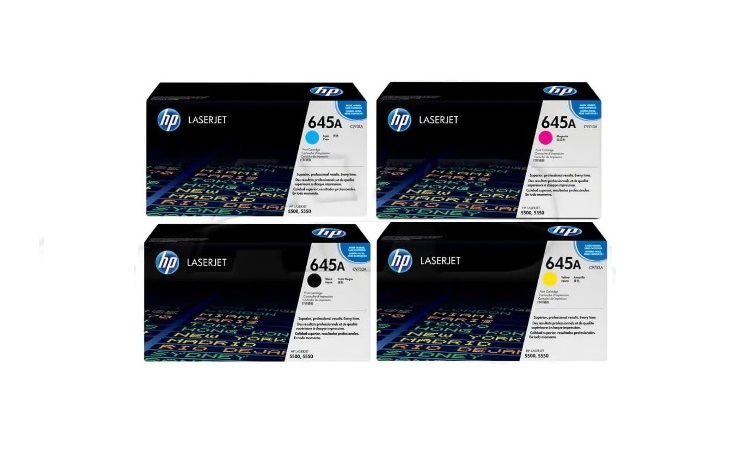 کارتریج چهار رنگ اچ پی (hp) 645A