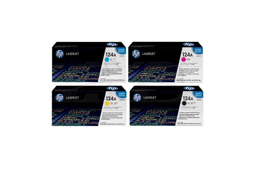 کارتریج چهار رنگ اچ پی (hp) 124A