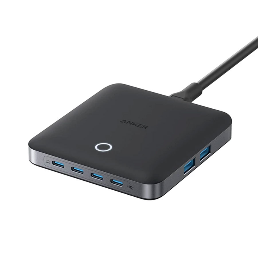 شارژر رومیزی 130 وات انکر Anker Nano Charger 130W 6-Port A2155