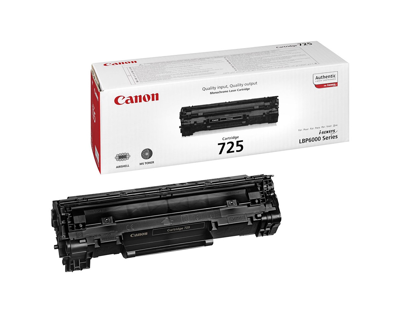 کارتریج مشکی کانن (canon) 725 — تصویر ۳