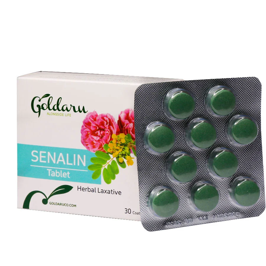 قرص سنالین گل دارو ۳۰ عددی | Goldaru Senalin Tablets 30 pcs