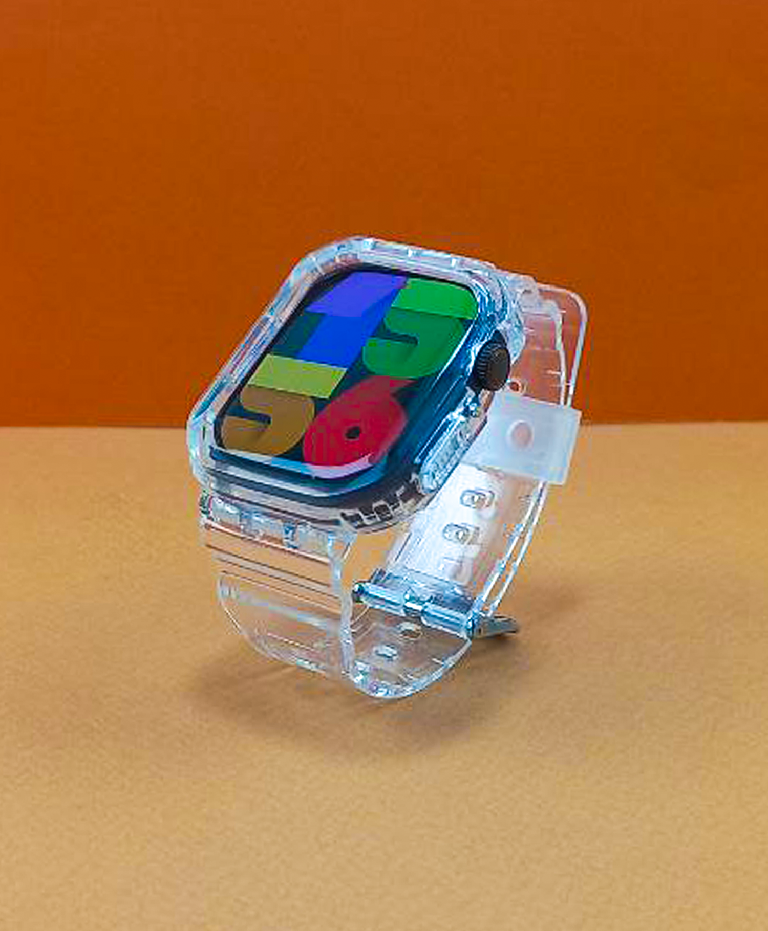 بند اپل واچ طرح G – Shock سایز 45 — تصویر ۲