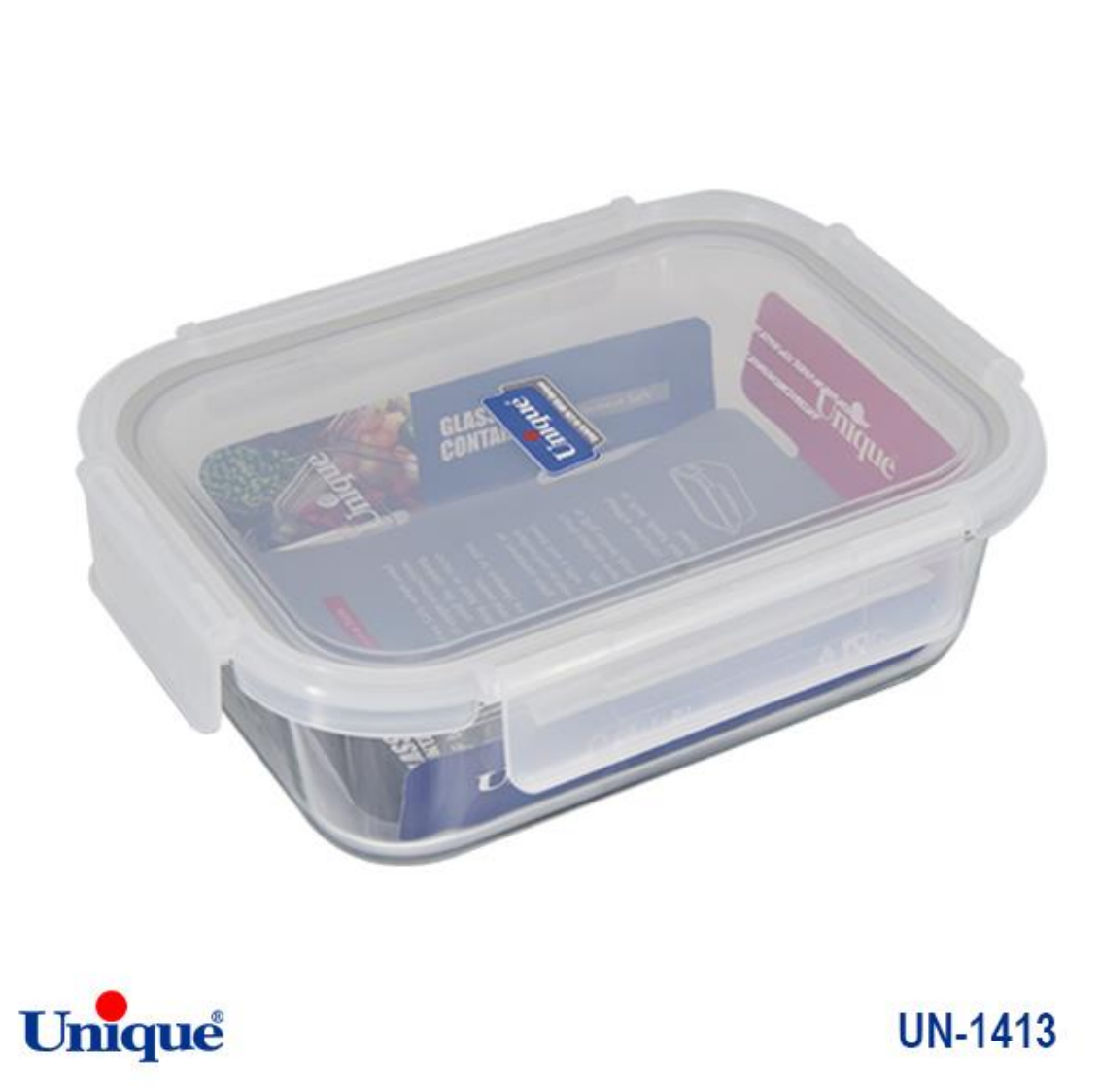 ظرف غذا مستطیل-سایز متوسط UN- 1413