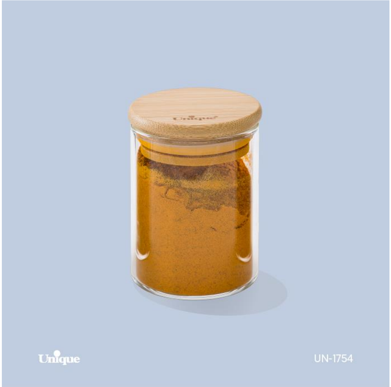 ادویه درب چوبی گرد 7.5 سانت UN- 1754