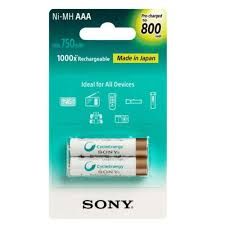 باتری نیم قلمی شارژی سونی مدل NH-AAA-B2KN