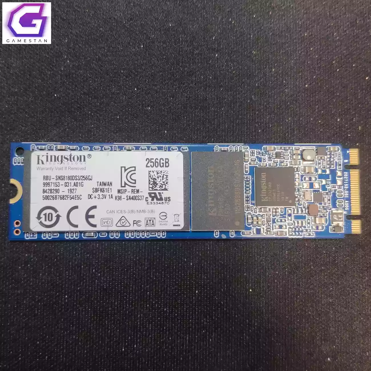 اس اس دی کینگستون Kingston M.2 SATA III SSD 256GB – کار کرده