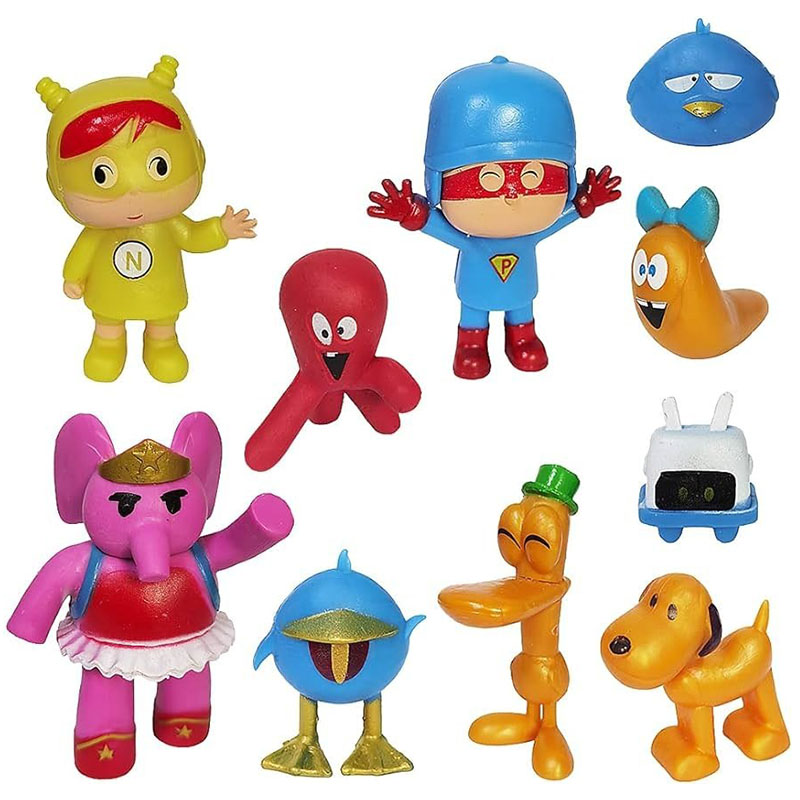 فیگور پوکویو Pocoyo مجموعه 10 عددی