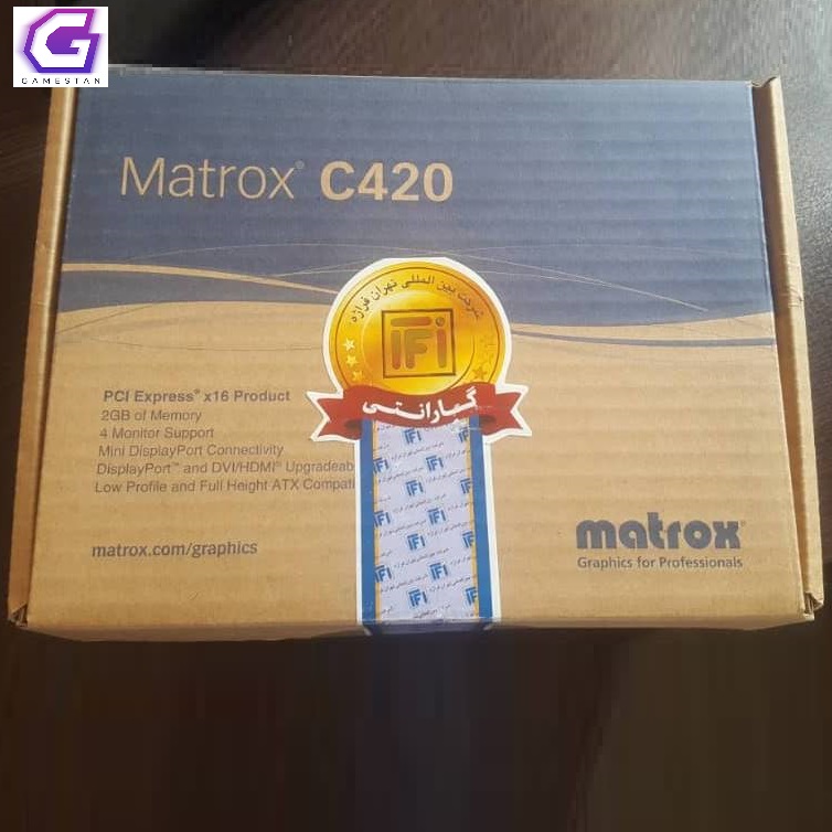 کارت گرافیک متروکس Matrox C420 2GB — تصویر ۴