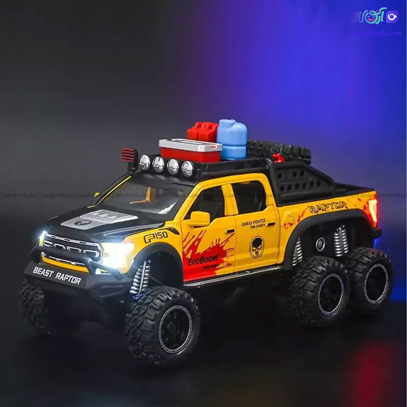 ماکت ماشین جادا مدل فورد f150 رپتور — تصویر ۶