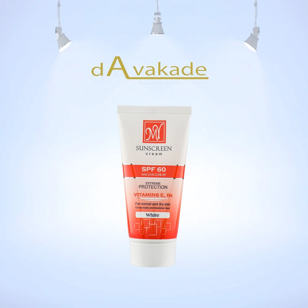 MY کرم ضدآفتاب SPF60 ویتامین E بی رنگ