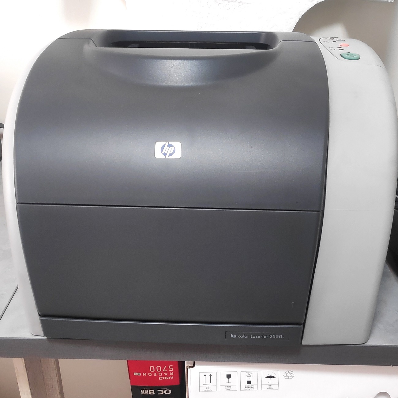 پرینتر رنگی لیزرجت اچ پی HP Color Laserjet 2550L – کار کرده