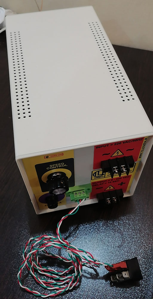 درایور موتورdc تا توان 4 اسب صنعتی با قاب و فن و قابل کنترل با plc