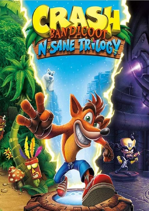 اکانت قانونی Crash Bandicoot N. Sane Trilogy PS4 & PS5