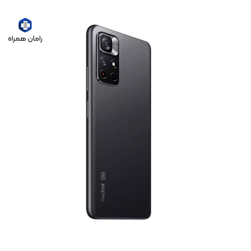 درب پشت شیائومی BACK COVER XIAOMI REDMINOTE11 5G BLACK — تصویر ۲