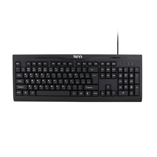 کیبورد باسیم TSCO مدل TK 8012 مشکی