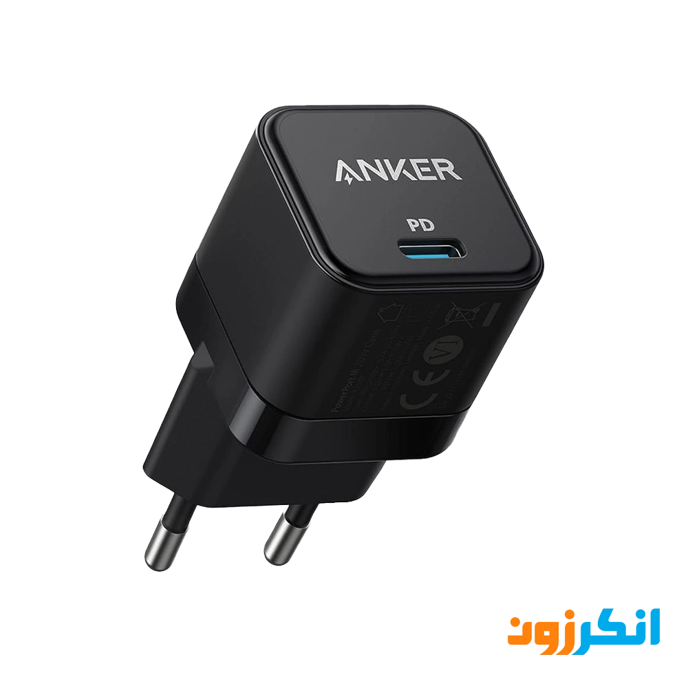 شارژر دیواری 20 وات انکر PowerPort III Cube مدل A2149