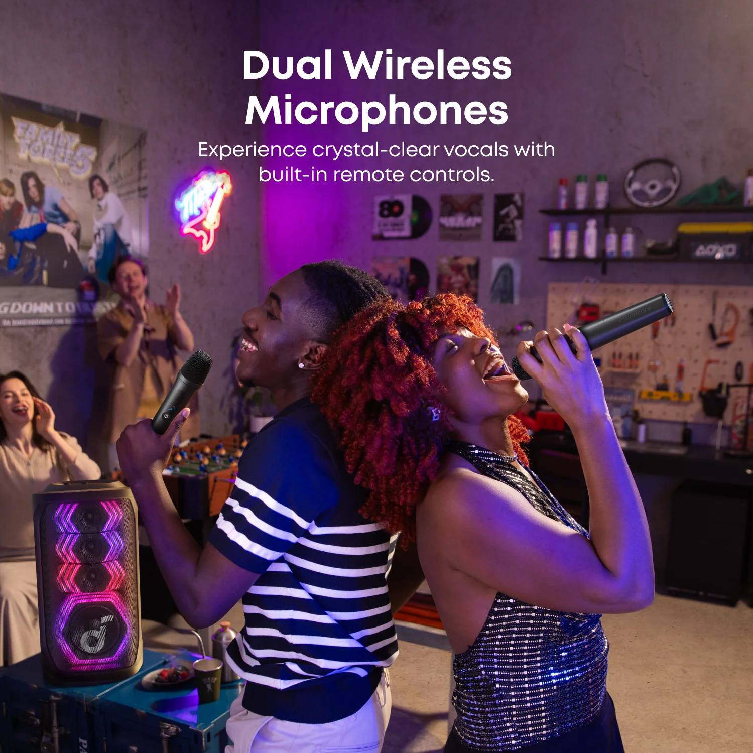 اسپیکر پارتی باکس انکر با توان 200 وات Soundcore Rave 3S مدل A31A3 — تصویر ۷