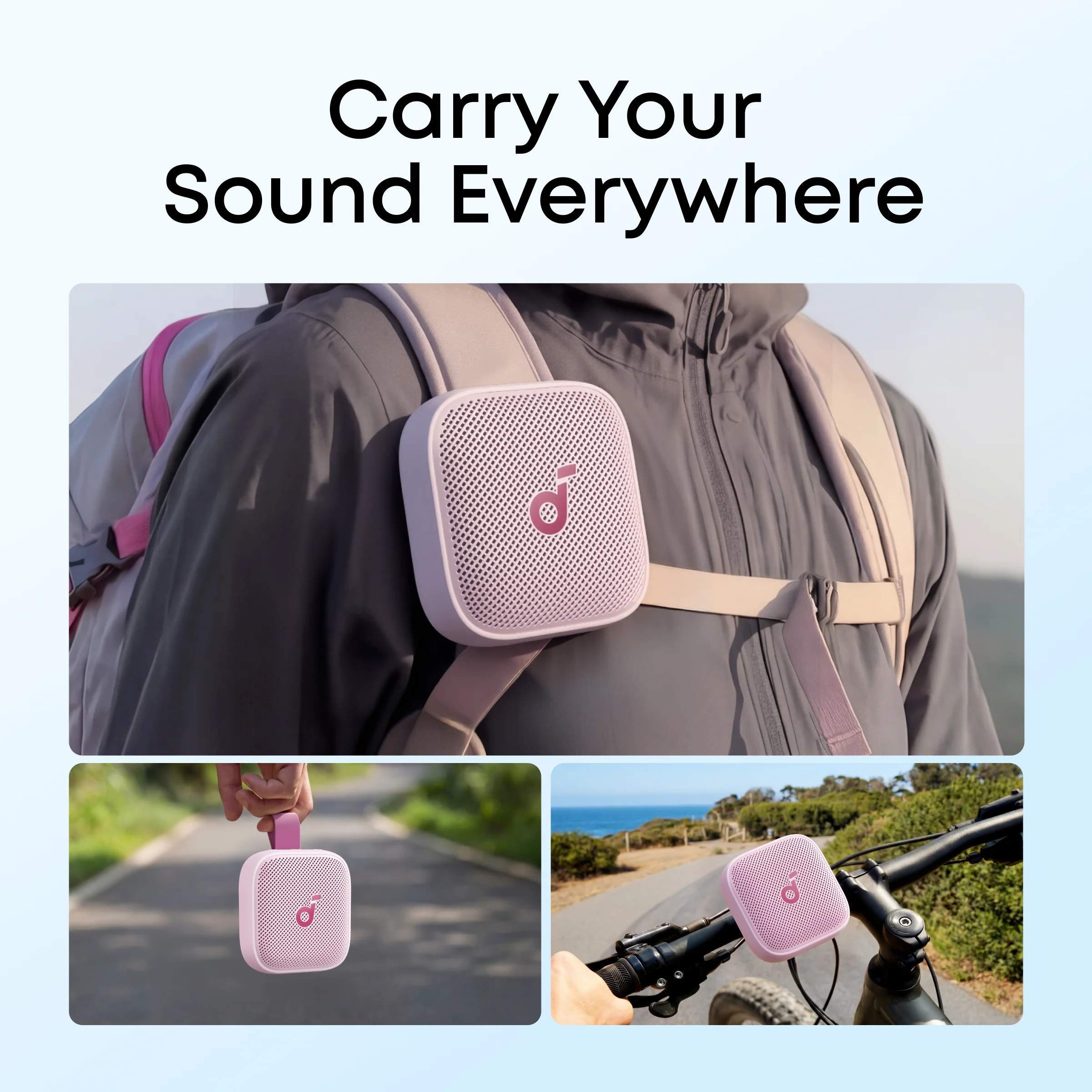 اسپیکر بلوتوثی انکر با توان 15 وات Soundcore Boom Go 3i مدل D5103 — تصویر ۳