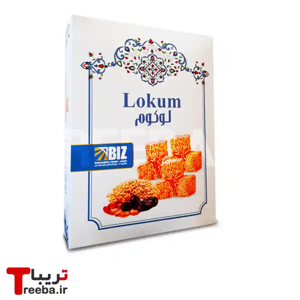 لوکوم مغزدار 450 گرمی BIZ — تصویر ۲