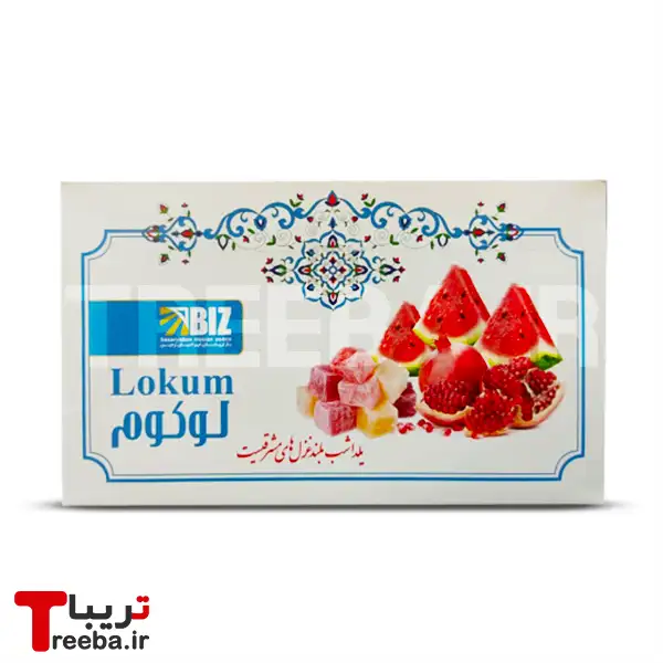 لوکوم هندوانه و انار ۴۸۰ گرمی BIZ — تصویر ۲