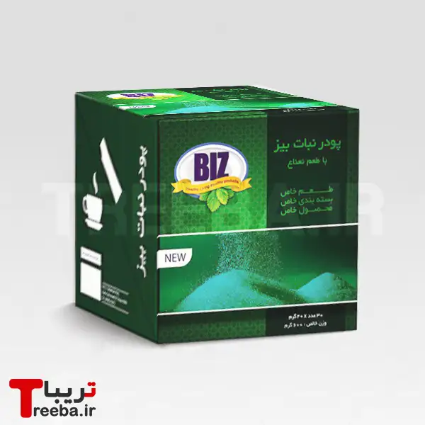 پودرنبات BIZ با طعم نعناع — تصویر ۲