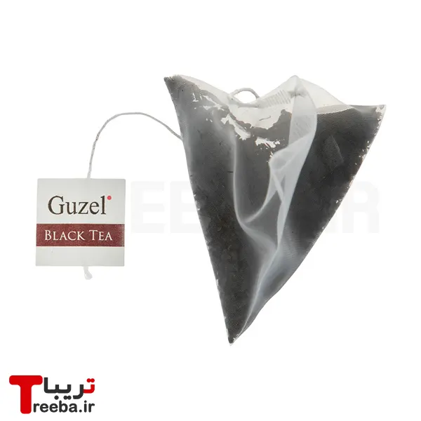 دمنوش مثلثی سیاه ساده 20 عددی گوزل — تصویر ۵