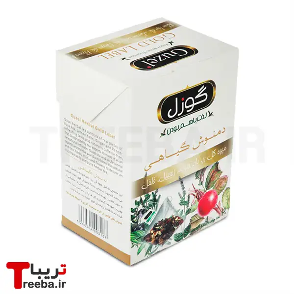 دمنوش مثلثی طلائی 20 عددی گوزل — تصویر ۲