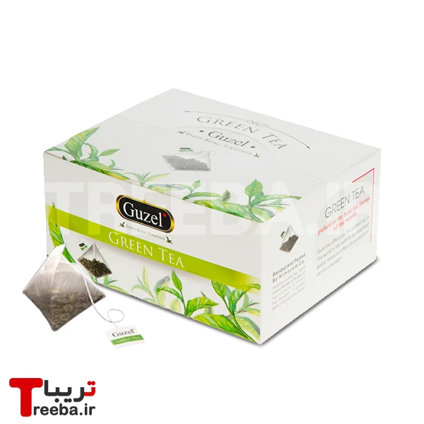 دمنوش مثلثی سبز 30 عددی دراپ باکس گوزل