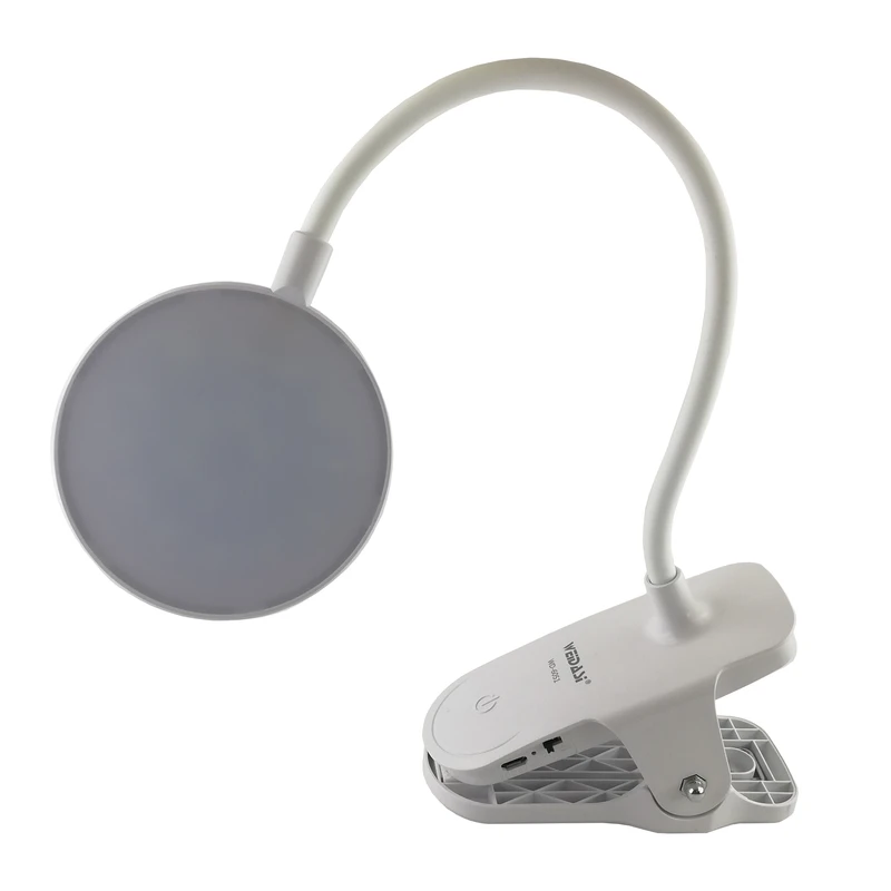 چراغ مطالعه شارژی گیره‌دار ویداسی مدل WD-6051
