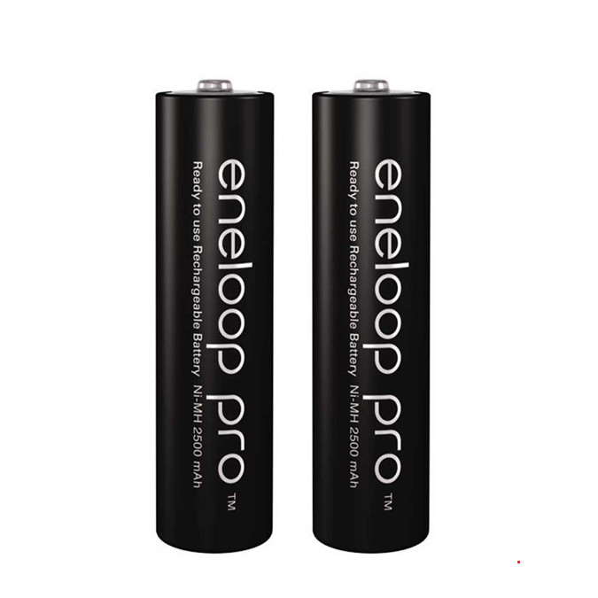 باتری قلمی قابل شارژ پاناسونیک مدل Eneloop Pro بسته 12 عددی — تصویر ۳