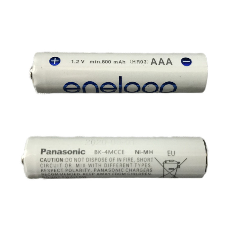 باتری eneloopBK-4MCCE(HR03)نیم قلمی قابل شارژ تلفن بی سیم پاناسونیک مدل بسته 2 عددی — تصویر ۴