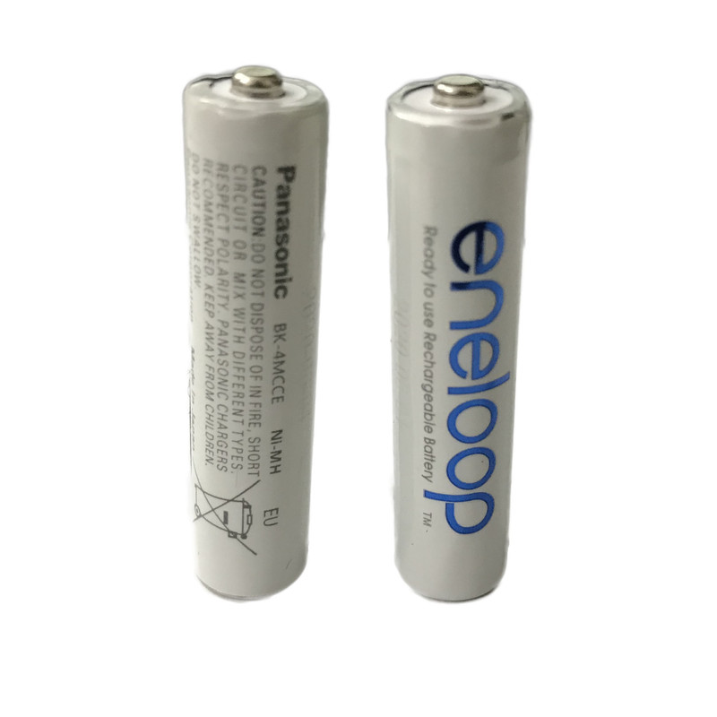 باتری eneloopBK-4MCCE(HR03)نیم قلمی قابل شارژ تلفن بی سیم پاناسونیک مدل بسته 2 عددی — تصویر ۲