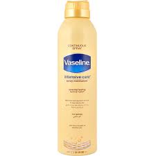 اسپری مرطوب کننده بدن وازلین Vaseline حاوی عصاره جو دوسر حجم 190 میل