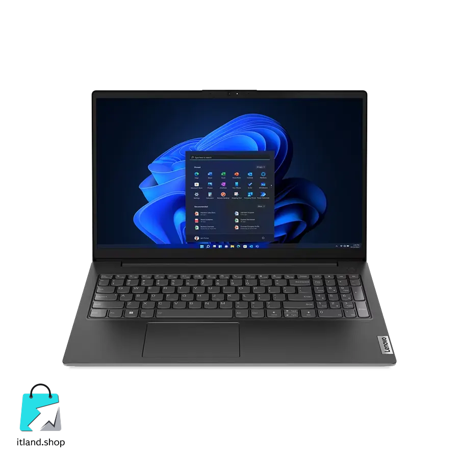 لپ تاپ لنوو 15.6 اینچی مدل V15 Celeron N4500 8GB 128GB SSD UHD