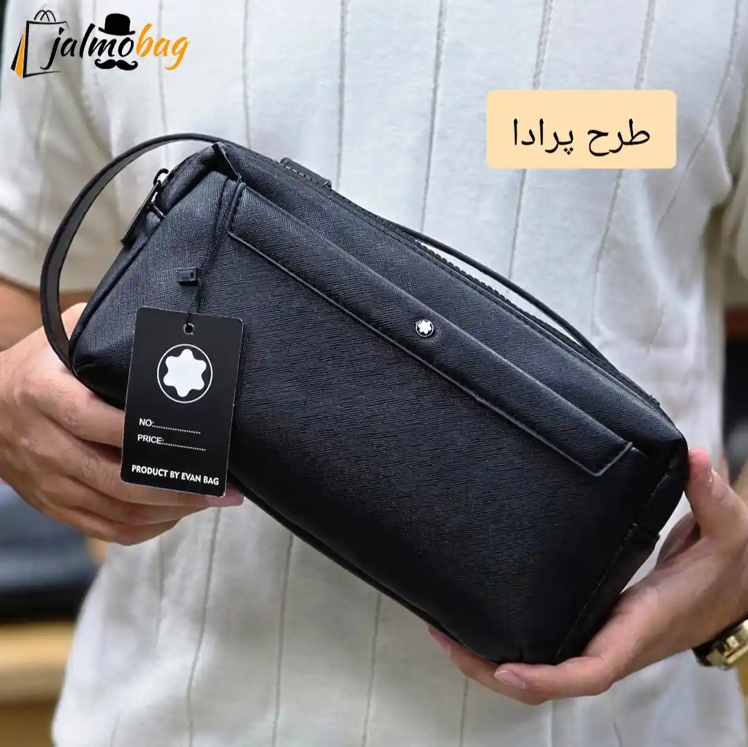 کیف دستی دوحالته مونت بلانک (MONTBLANC) کد 3270 — تصویر ۸