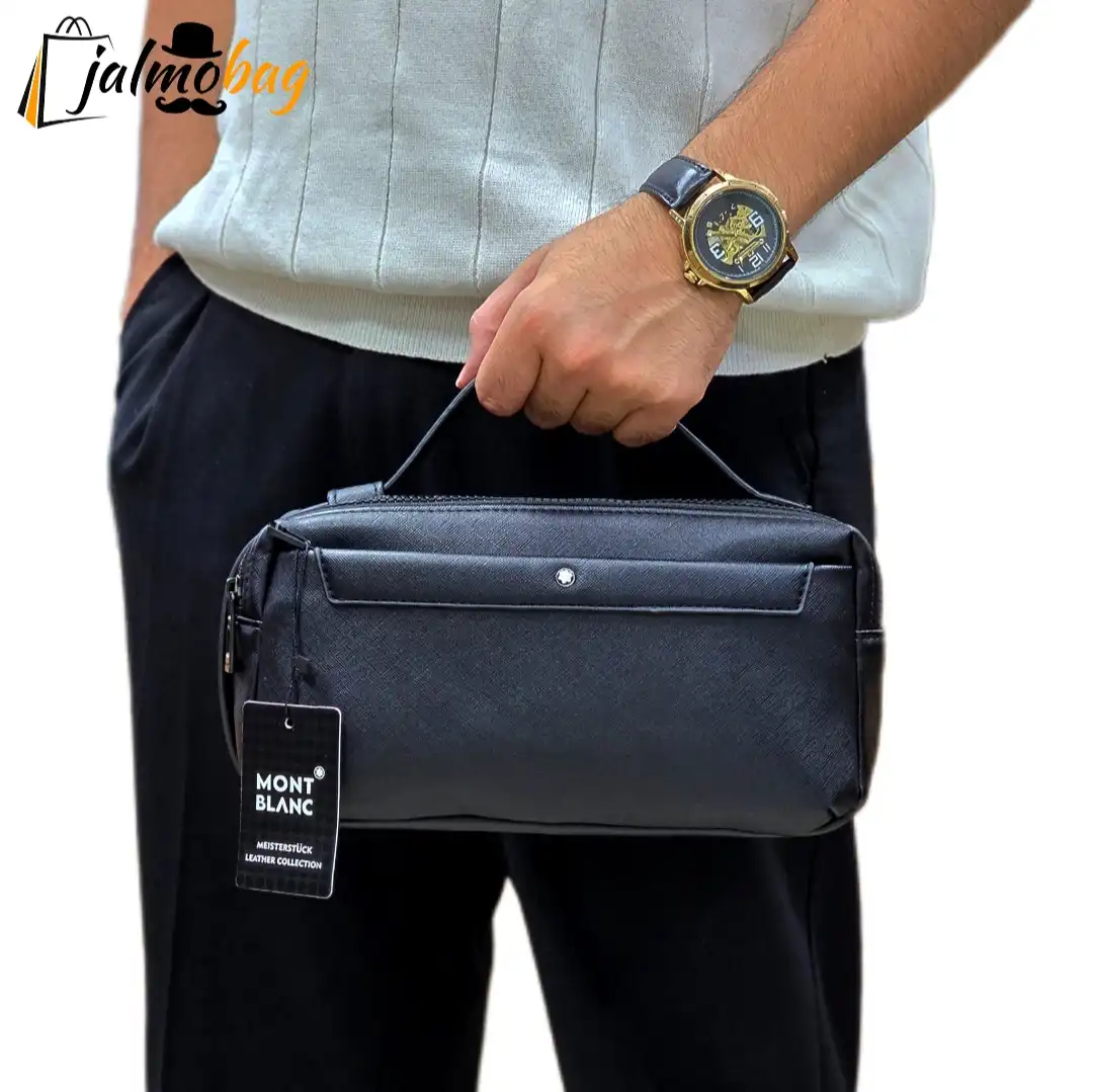 کیف دستی دوحالته مونت بلانک (MONTBLANC) کد 3270 — تصویر ۴