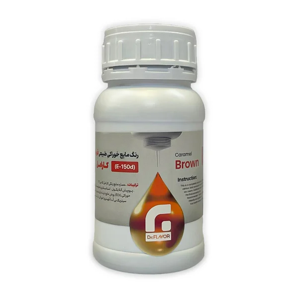 رنگ خوراکی قهوه ای (کارامل) 200 گرمی — تصویر ۲