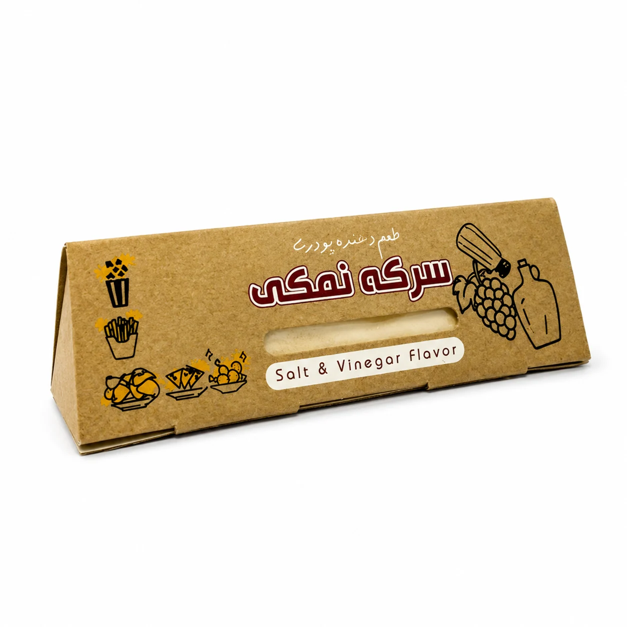 طعم دهنده پودری سرکه نمکی 50 گرمی — تصویر ۲