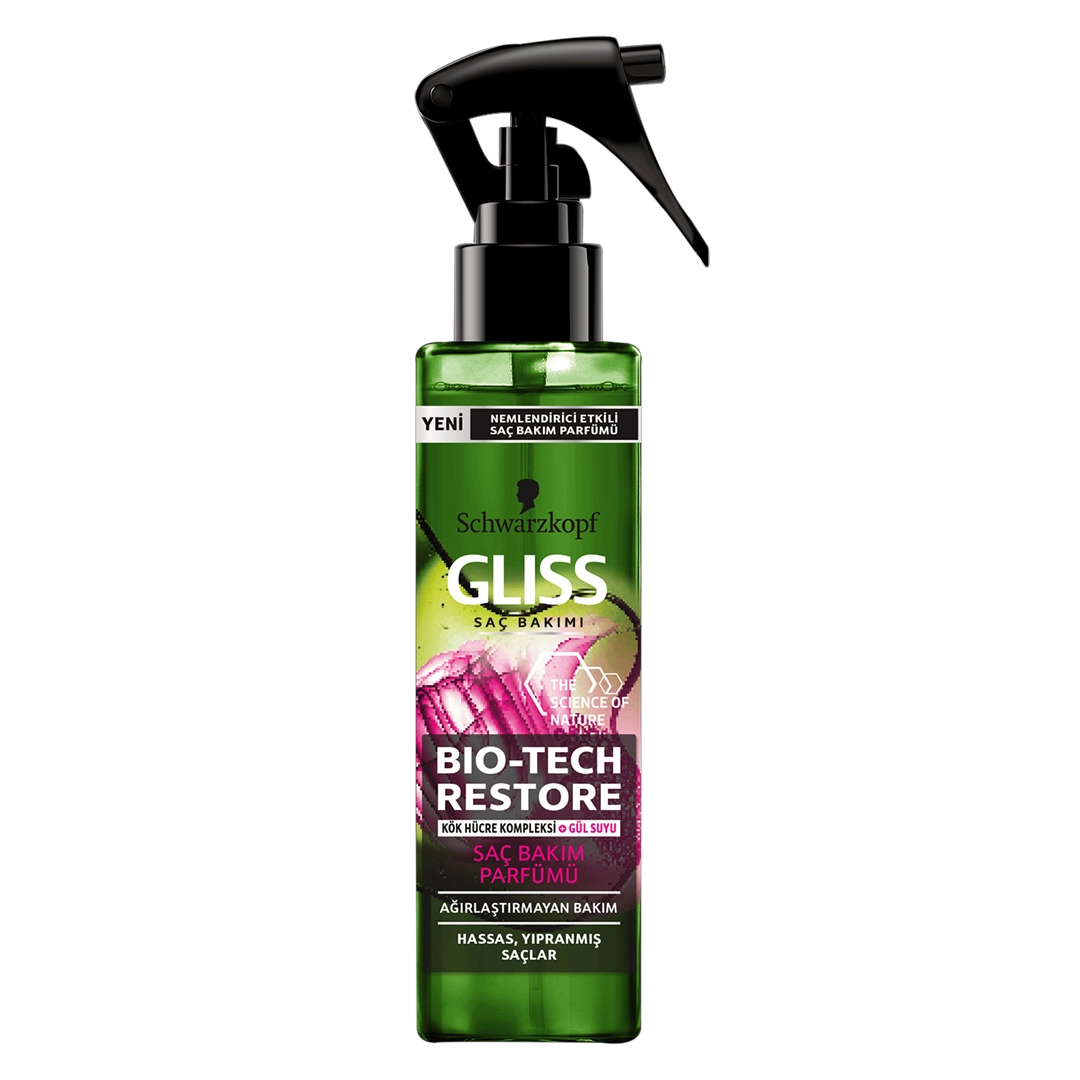 اسپری خوشبو کننده مو گلیس مدل BIO-TECH RESTORE حجم 100 میل - پاکینو