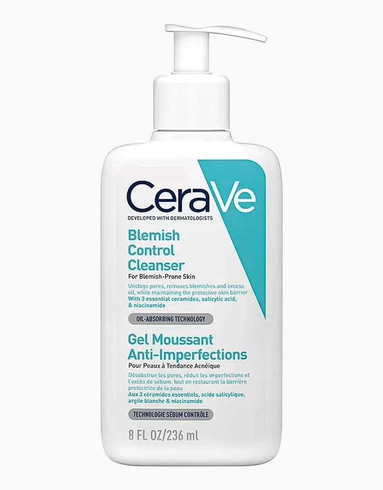 ژل شستشو سراوی مدل Blemish Control | پوست مستعد لک و جوش | 236 میل