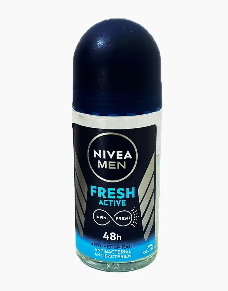 مام رولی مردانه نیوا Fresh Active حجم 50 میل