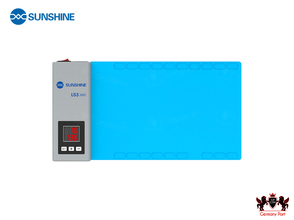 پد گرم کننده تعویض ال سی دی و در پشت سان شاین SCREEN REMOVER LS3 MINI SUNSHINE — تصویر ۲