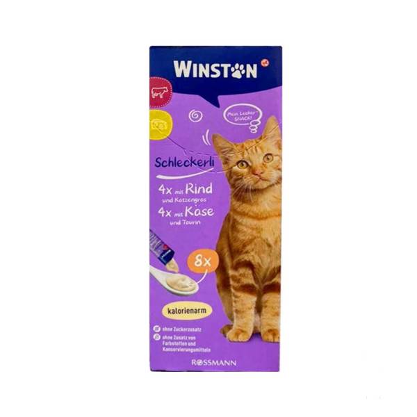 بستنی گربه وینستون با طعم گوشت و پنیر ـ Winston Beef &amp; Cheese — تصویر ۲