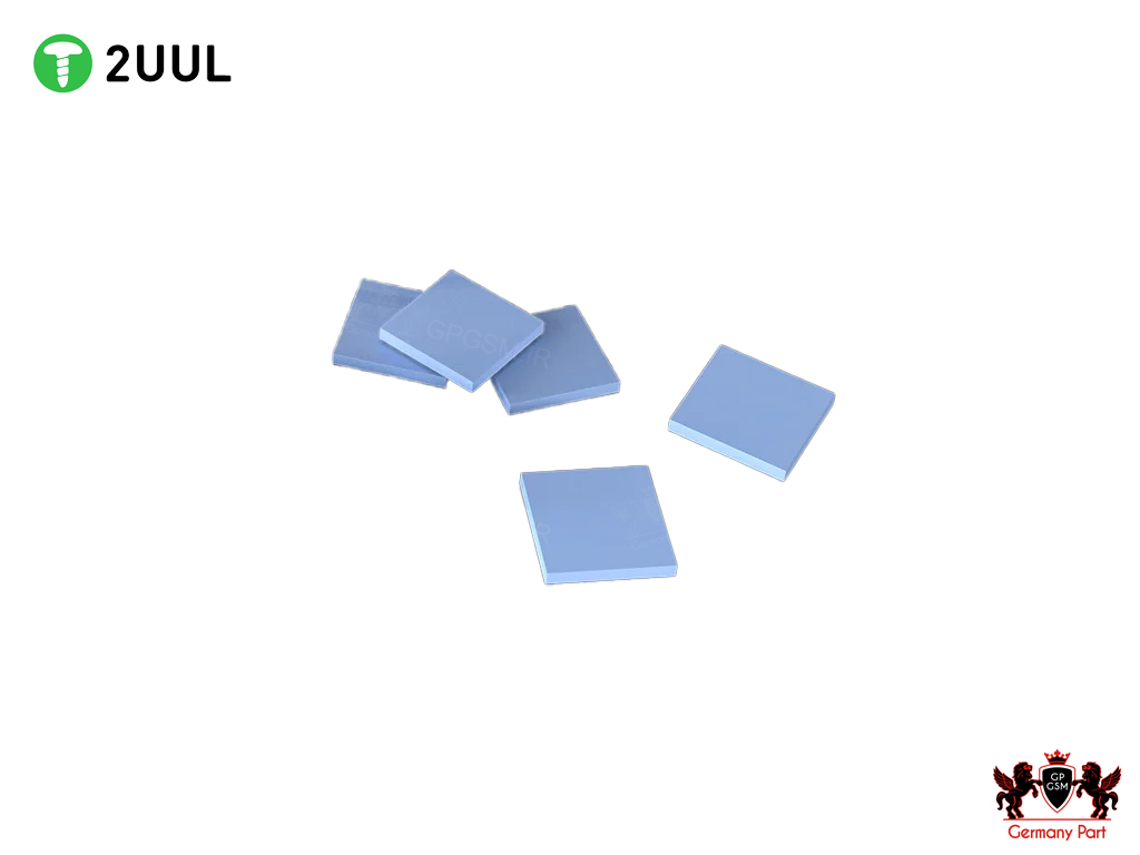 پد سیلیکون محافظ حرارت برای آی سی تکی-PRE_CUT THERMAL PADS 1 PC SC02 2UUL — تصویر ۲