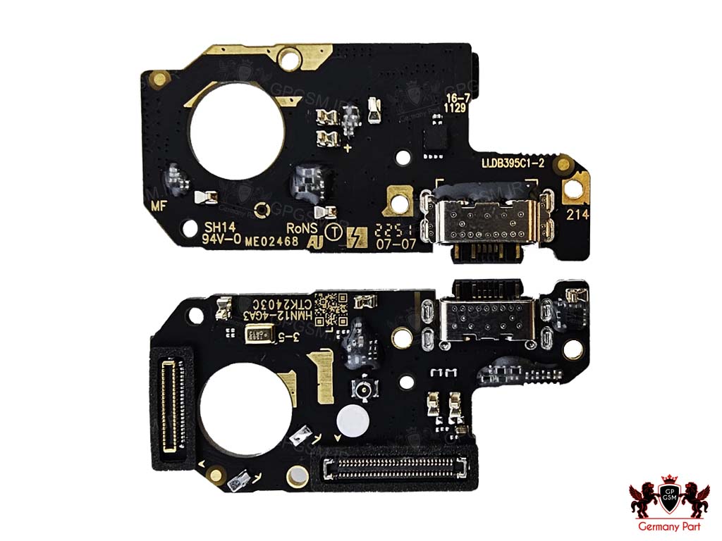 سوکت شارژ ردمی نوت 12 شیائومی اصلی کامل – CHARGE CONNECTOR FULL REDMI NOTE 12 4G ORG XIAOMI