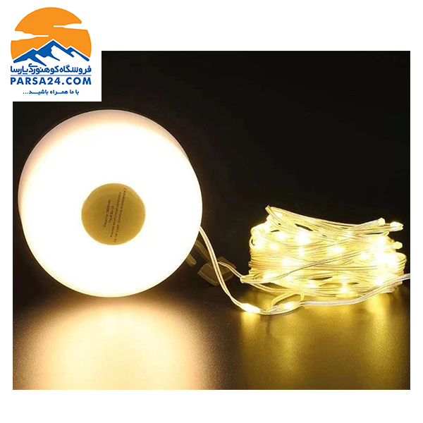 ریسه شارژی کمپینگ string lights مدل YD-2314 — تصویر ۲