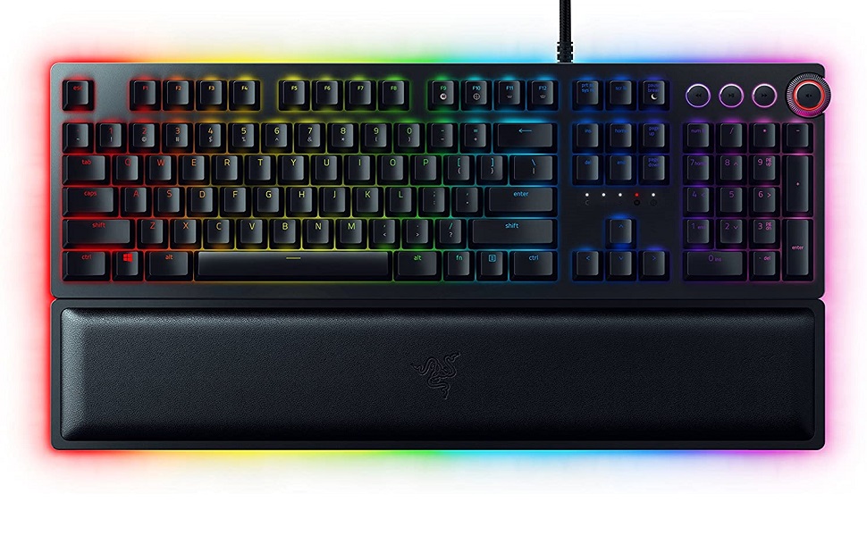 کیبورد ریزر مدل RAZER Huntsman Elite Purple Clicky Switch