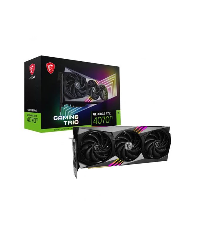 کارت گرافیک ام اس آی مدل RTX 4070 Ti GAMING TRIO