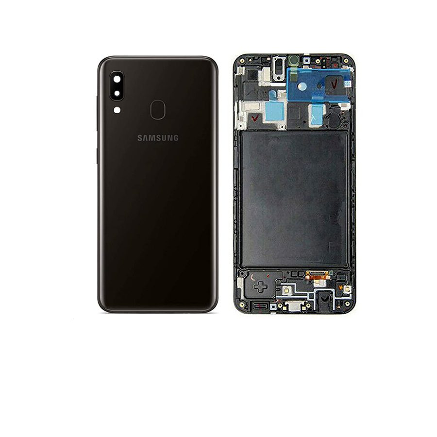 فریم و شاسی فول سامسونگ FRAME + MIDDLE SAMSUNG A20 | A20